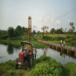 Soil Testing Rock Investigation Drilling SPT UDS Waki River Valsad